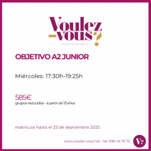 OBJETIVO A2 - Junior